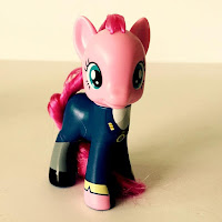 MLP Pinkie Pie Brushable is dressed as General Flash from Wonderbolts