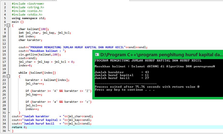 Include string c. Include string c