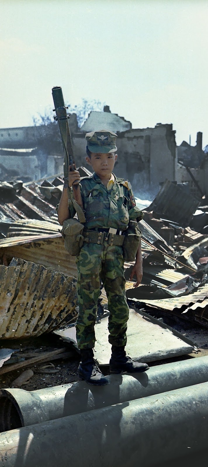 Boy soldier. Boy soldier.