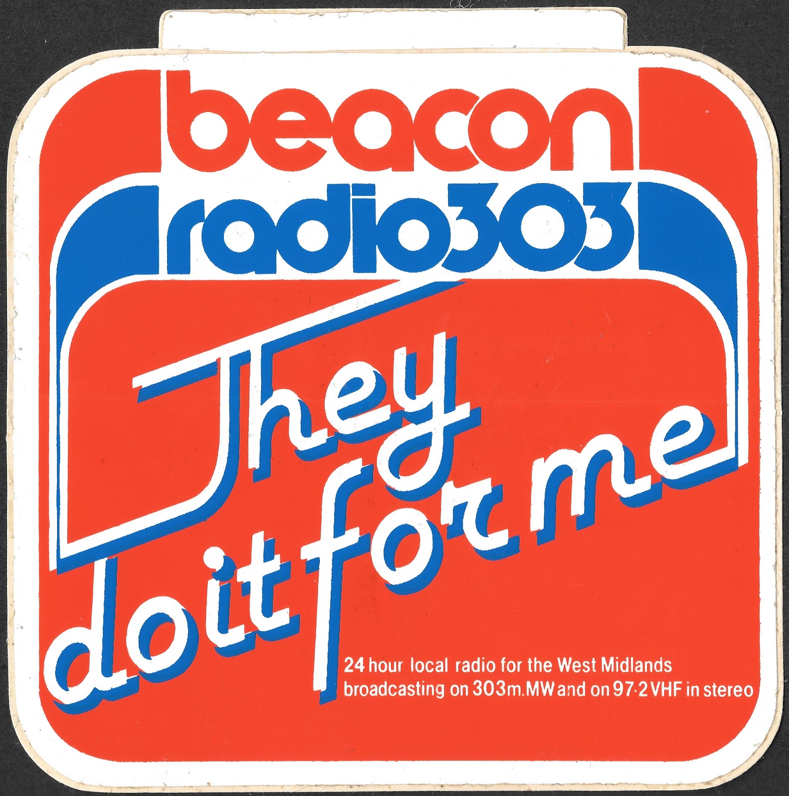 Radio Sticker of the Day Beacon Radio