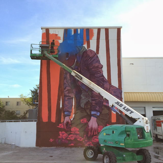 Work In Progress By BEZT From Etam Cru In Wynwood, Miami For Art Basel 2013. 2