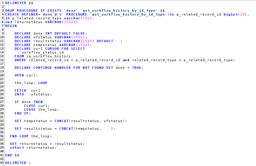 Erdenebayar erdenebileg s blog mysql stored procedure with adf application