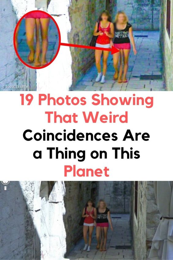 19 Photos Showing That Weird Coincidences Are a Thing on This