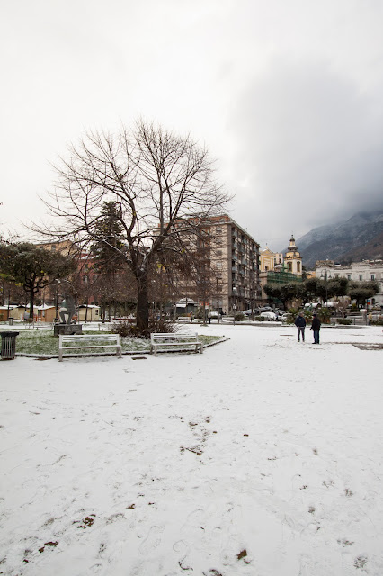 Nevicata a Castellammare di Stabia