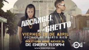 Inicia Venta De Boletos Para El Concierto De Arcángel Y De La Ghetto Inicia Venta De Boletos Para El Concierto De Arcángel Y De La Ghetto