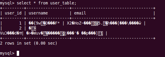 Being Compiled:::: Encrypt MySQL data using AES techniques