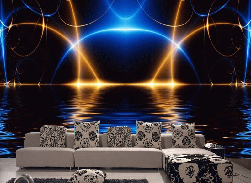 Stylish 3d wallpaper for walls 2019