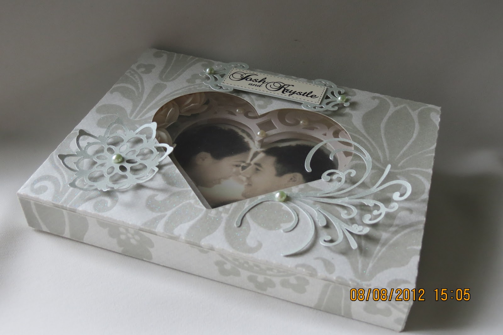 ligaya's creativity zone wedding card for krystle josh