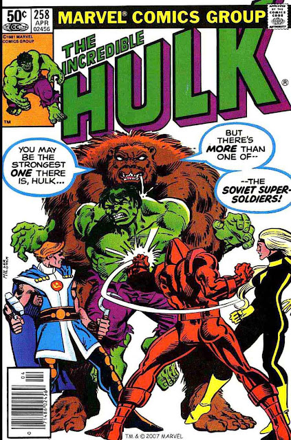 Incredible Hulk v2 #258 marvel comic book cover art by Frank Miller Incredible Hulk v2 #258 marvel comic book cover art by Frank Miller