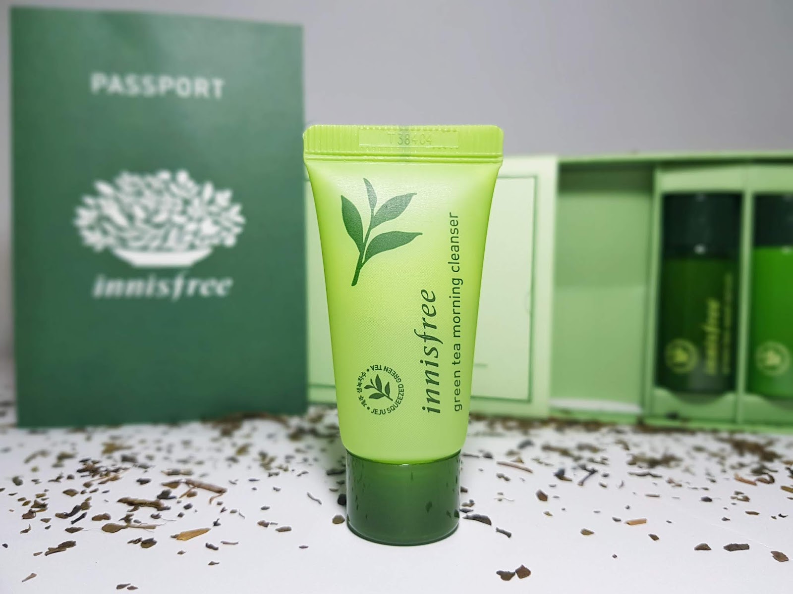 [REVIEW] INNISFREE GREEN TEA KIT FOR MORNING (MORNING CLEANSER, GREEN
