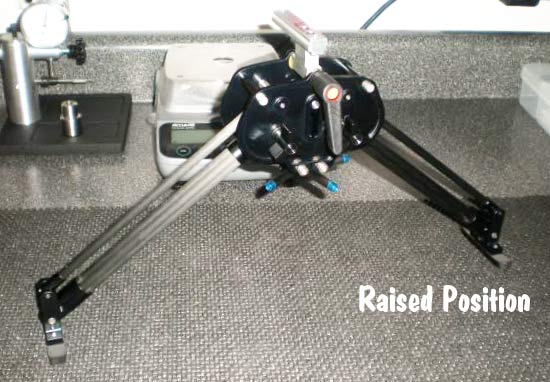 Bípode Picatinny De Fibra De Carbono Negro De 6-9 Pulgadas Con - Foto 2