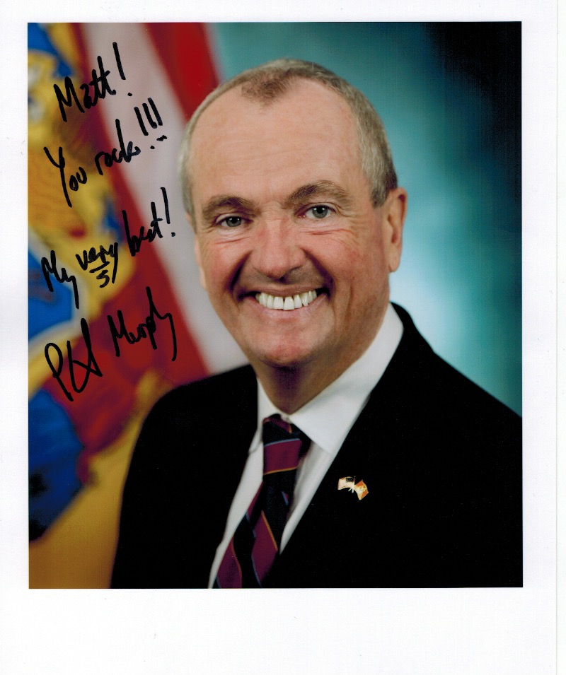 Mattsletters: 56th Governor Phil Murphy of New Jersey