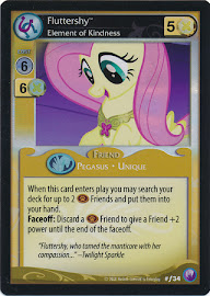 My Little Pony Fluttershy, Element of Kindness Canterlot Nights CCG Card