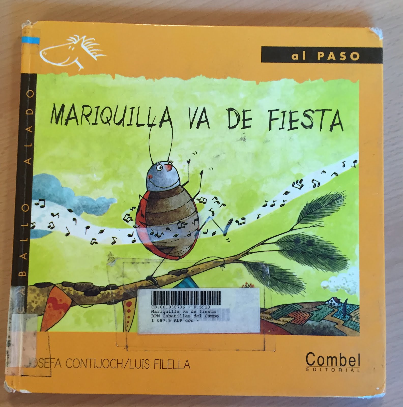 ELMER Y COMPAÑÍA La mariquita II libros informativos y cuentos