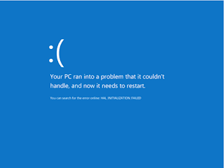 Blue Screen Windows 8