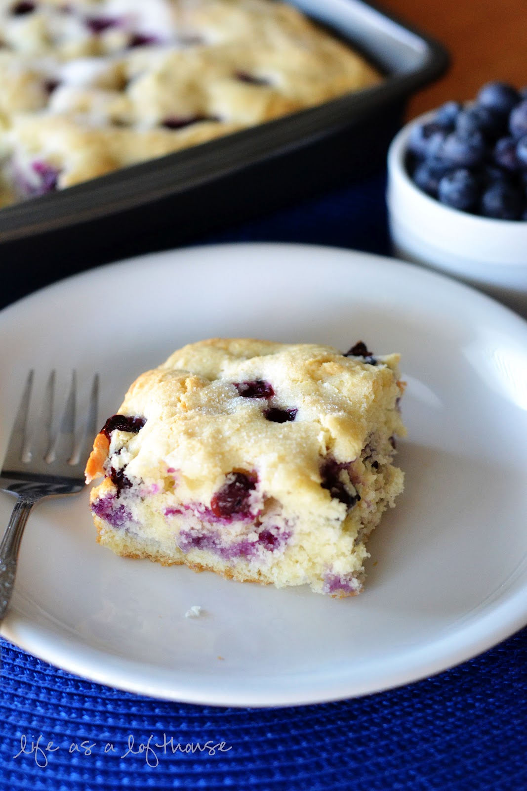 Blueberry Breakfast Cake - Life In The Lofthouse