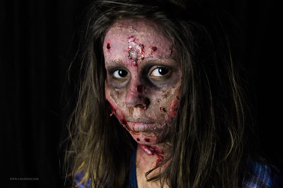 Halloween - Maquiagem Zumbi 