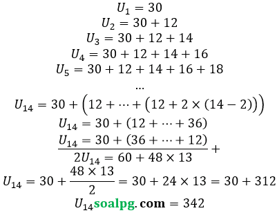 jawab unbk smp matematika