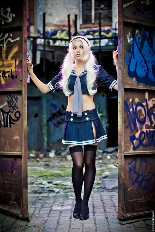 Mais cosplays da bela modelo russa Alina AlienOrihara Alina Orihara alienorihara deviantart gata cosplay mulher russa geek modelo anime séries games
