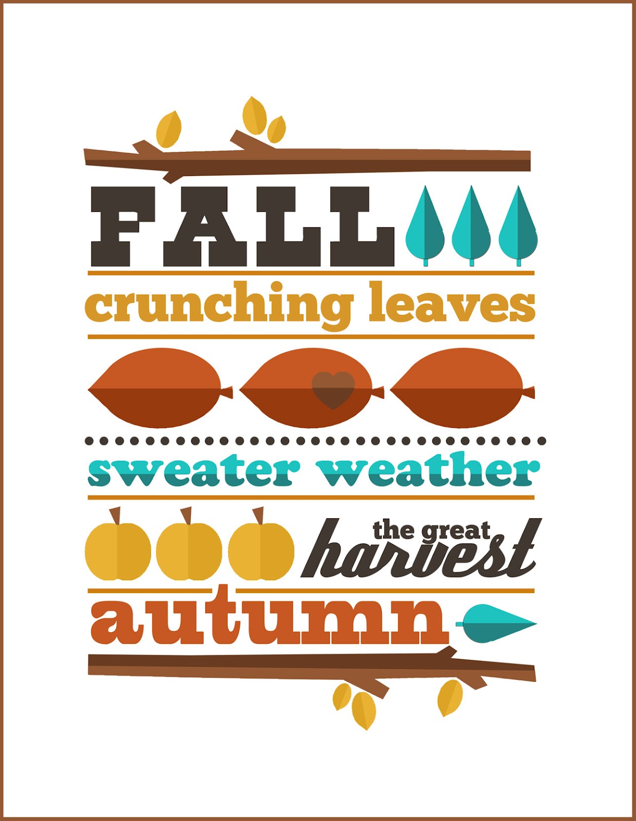 Free Fall Printable Jen Gallacher