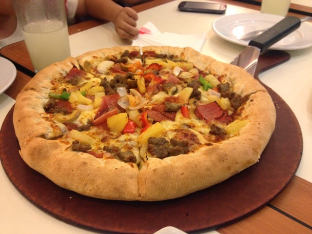 Pizza Hut time after the typhoon–aftermath typhoon glenda