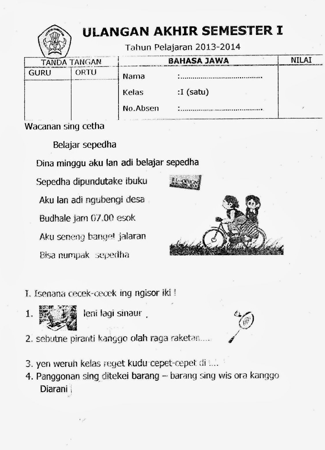 Inspirasi Soal Essay Bahasa Inggris Kelas 7 Semester 1, Paling Populer!