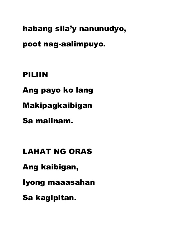 halimbawa ng haiku tungkol sa kalikasan - philippin news collections