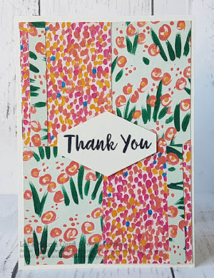 #loveitchopit Easy DSP Thank You Card Satomi Wellard-Independent Stampin’Up! Demonstrator in Japan and Australia, #su, #stampinup, #cardmaking, #papercrafting, #rubberstamping, #stampinuponlineorder, #craftonlinestore, #papercrafting, #handmadegreetingcard, #greetingcards  #loveitchopit #easydespcard #thankyoucard #gardenimpressionsdsp #tropicalescapedsp #bannersforyou#スタンピン　#スタンピンアップ　#スタンピンアップ公認デモンストレーター　#ウェラード里美　#手作りカード　#スタンプ　#カードメーキング　#ペーパークラフト　#スクラップブッキング　#ハンドメイド　#オンラインクラス　#スタンピンアップオンラインオーダー　#スタンピンアップオンラインショップ　 #動画　#フェイスブックライブワークショップ　#　#簡単カード　#サンキューカード