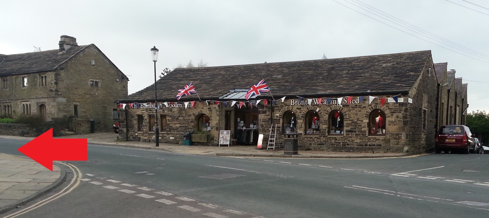 Parking Prankster The Prankster visits Changegate car park, Haworth