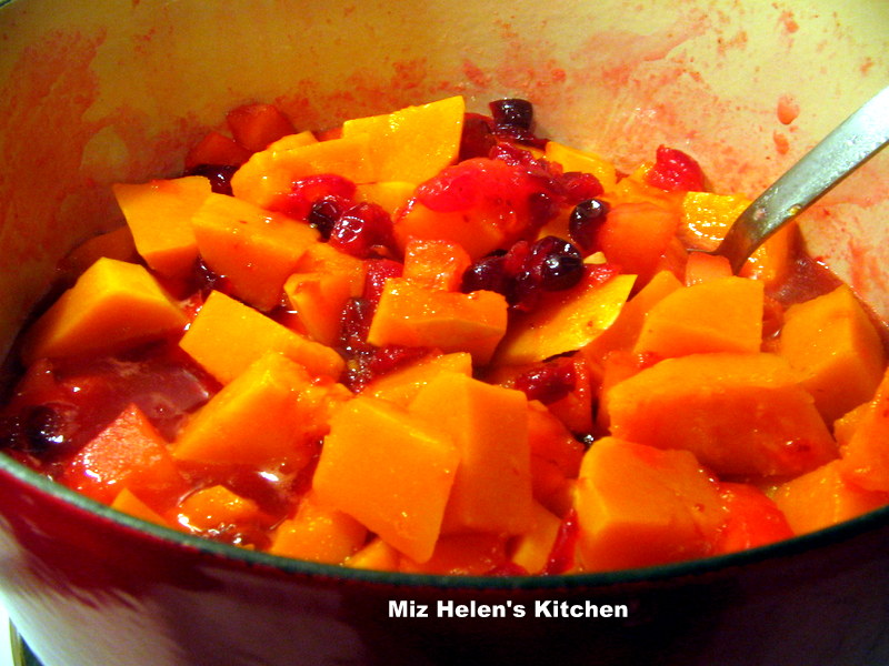 Apple Cranberry Squash