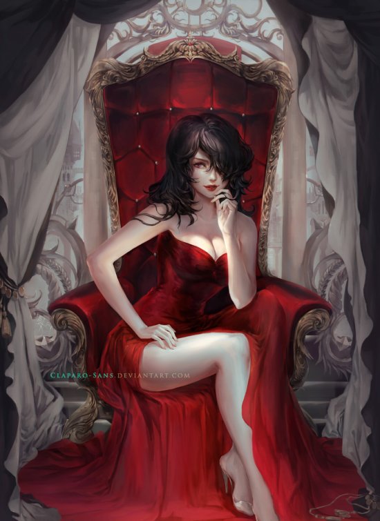 As mulheres nas ilustrações de fantasia com um toque oriental de Phong Anh Phong Anh deviantart artstation arte ilustrações fantasia oriental mulheres