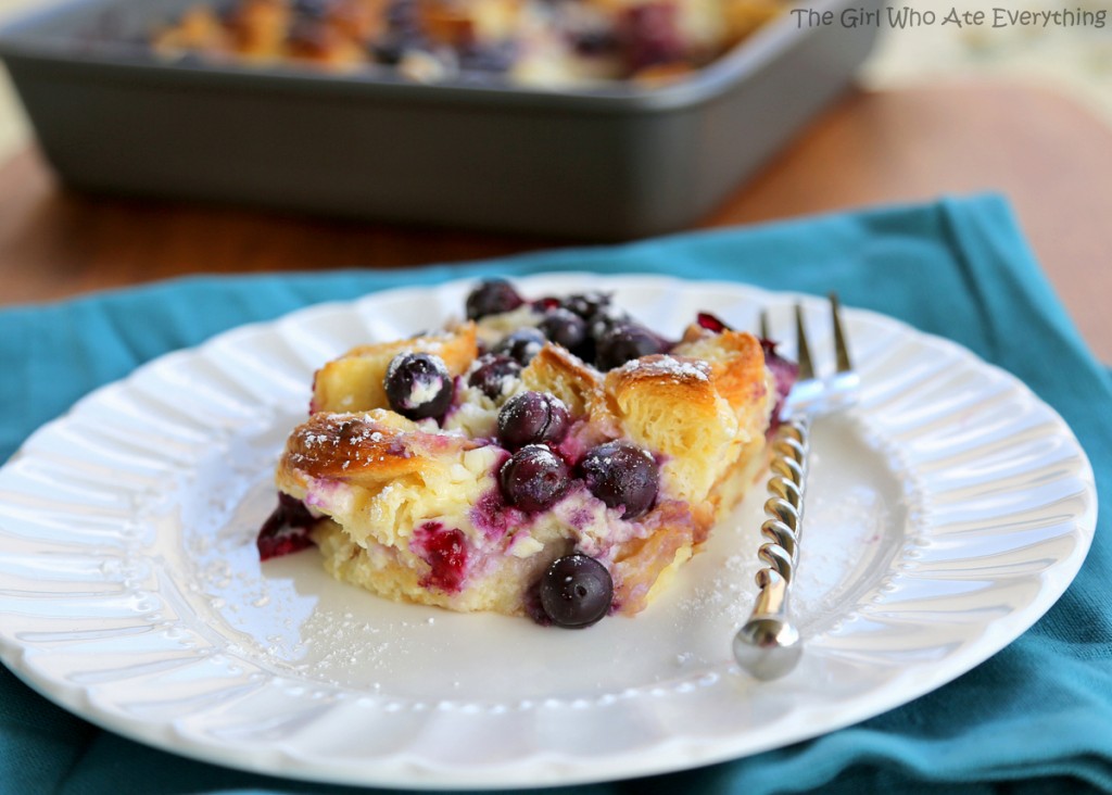 Recipe Inspiration!: Blueberry Croissant Bake