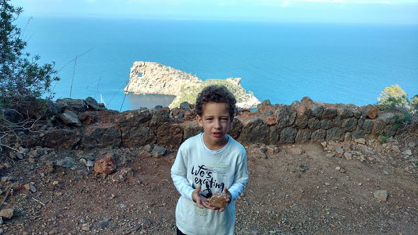 Excursion sa foradada con niños