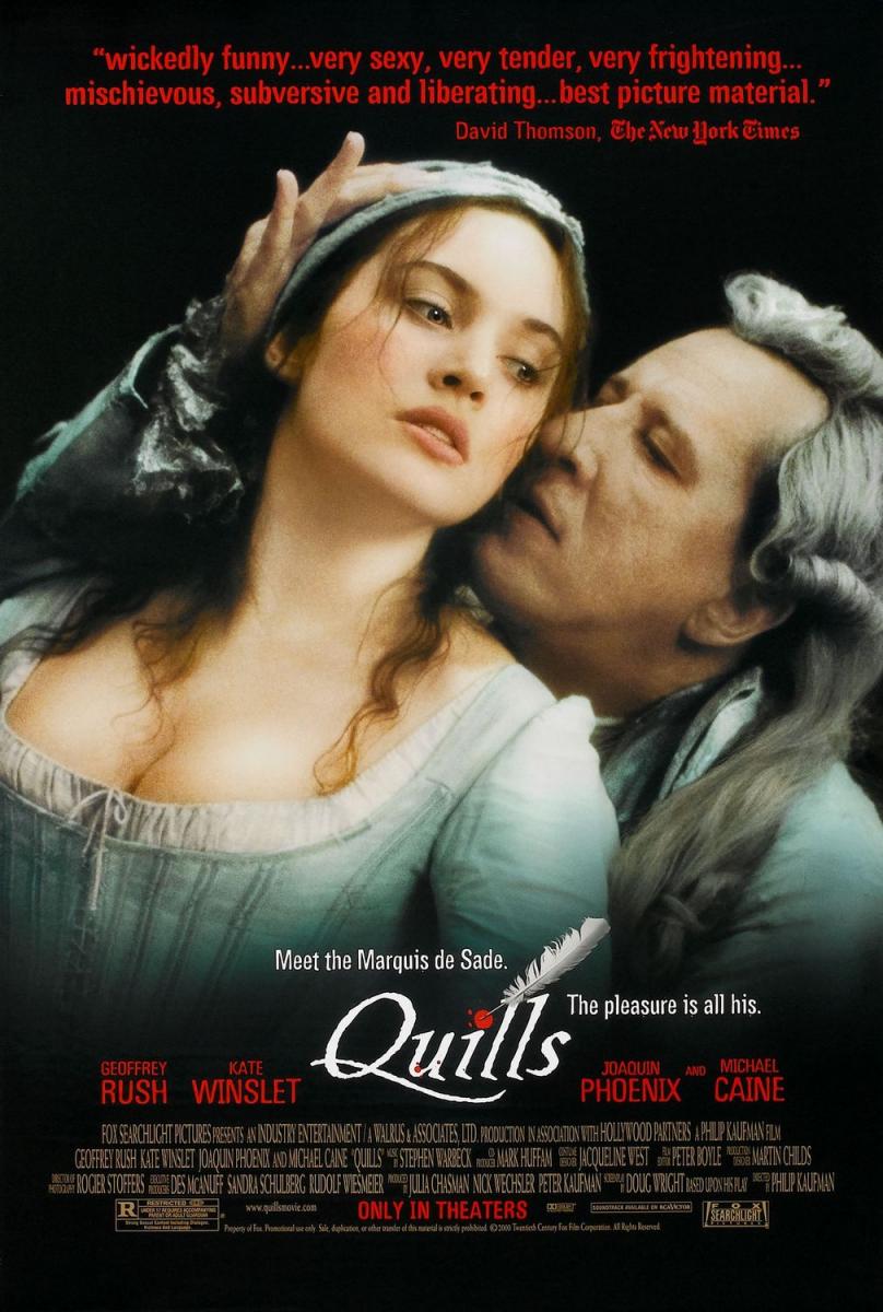 Quills (2000) นิยายโลกีย์ กวีฉาวโลก