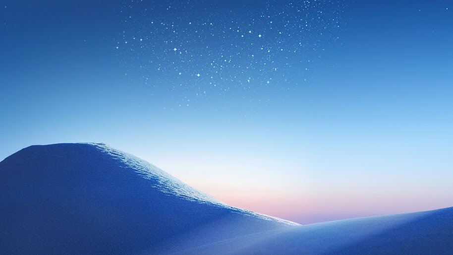 Sunrise, Starry, Sky, Scenery, 4K, #6.967