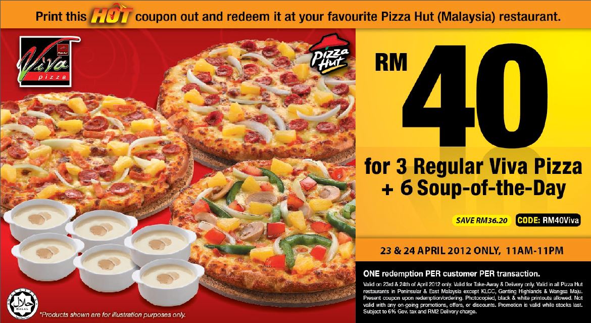 The Plain Yard.. Plain Cool! RM40 Pizza Hut Coupon!