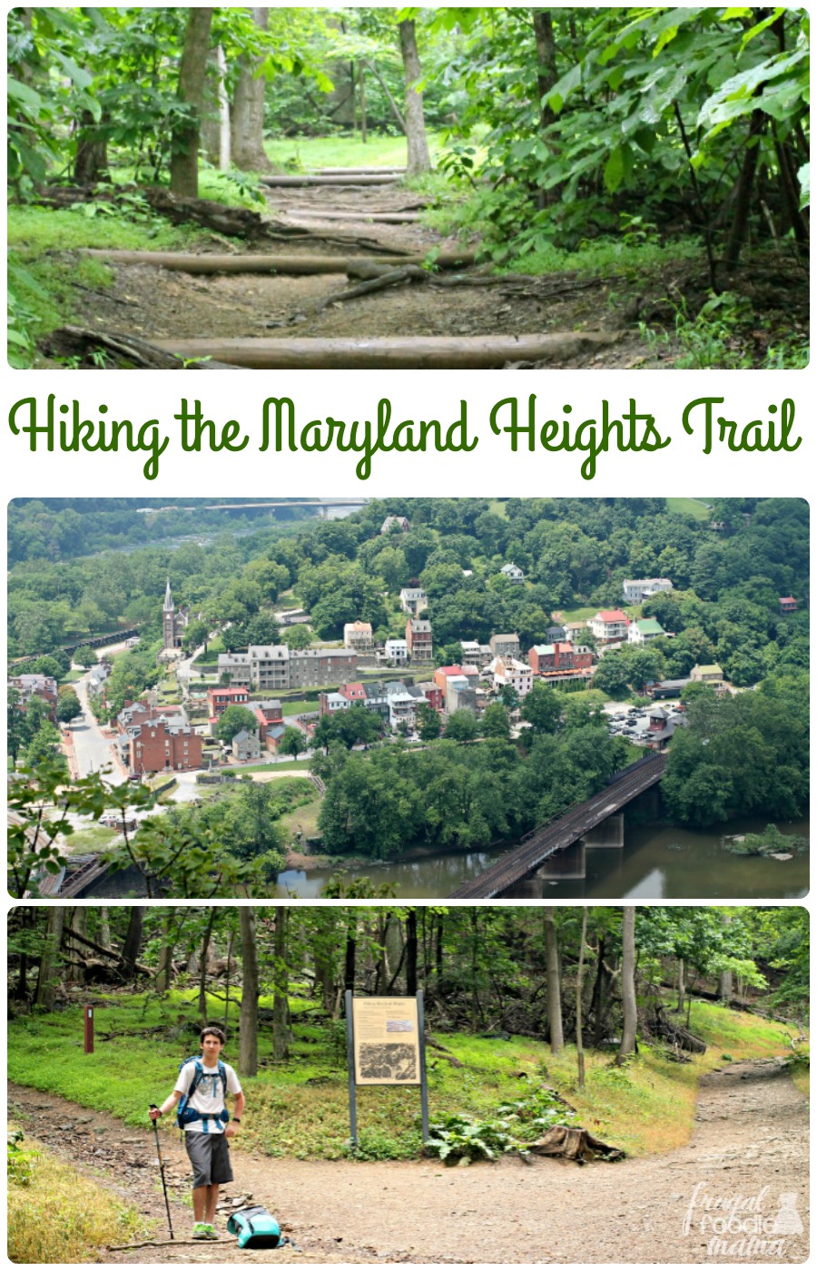 Frugal Foodie Mama Hiking the Maryland Heights Trail