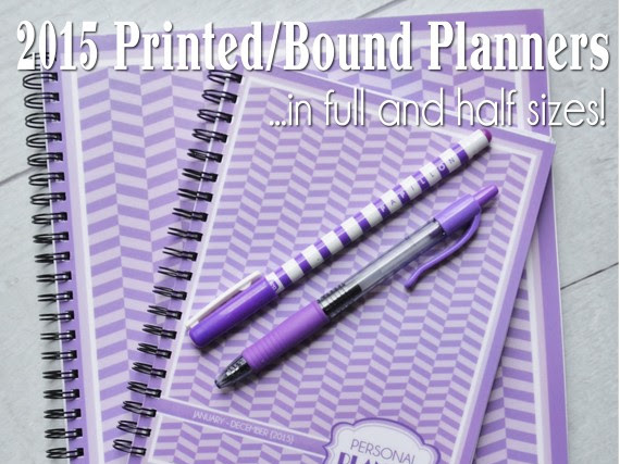 Printed/Bound Planners Available + A GIVEAWAY!!
