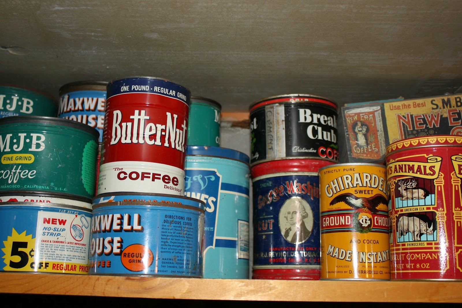 Snippets Of Creations Vintage Coffee Can Planters