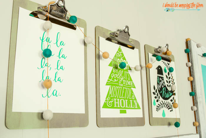 Holiday Gallery Wall Ideas 