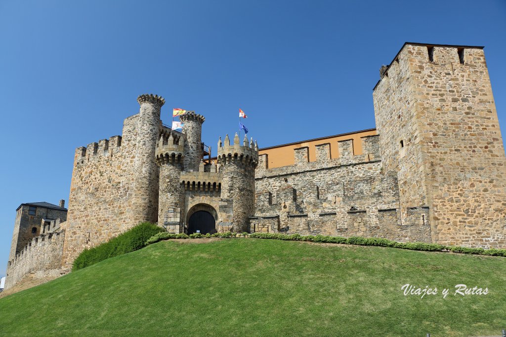 Castillo templario de Ponferrada, León