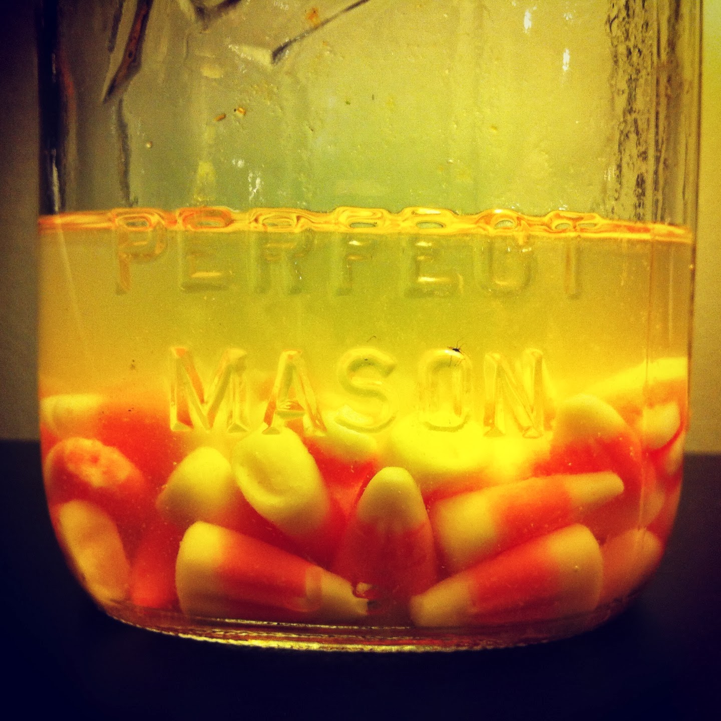 Lekker & Liquor Liquor Halloween Candy Corn Martini