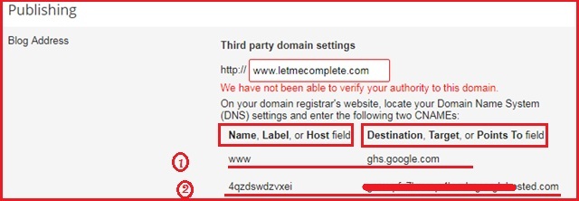 How to Set your own URL in Blogger Account - Easy and Quickly