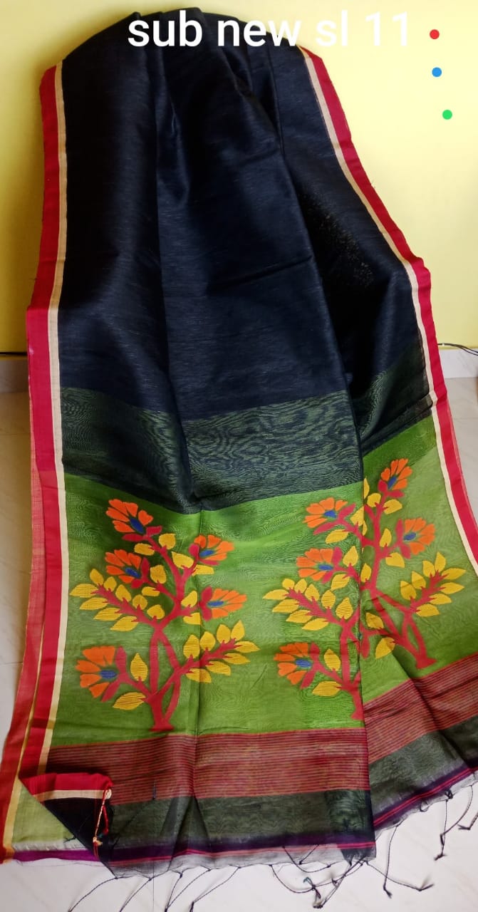 Silk Linen Jamdani Collections