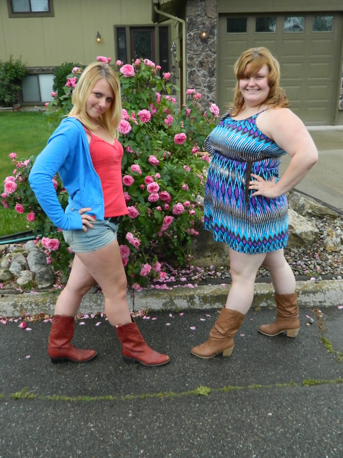 EveryDayRachel21 Cowboy Boots On A Rainy Day