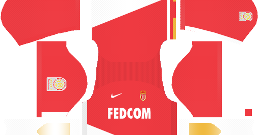 AS Monaco FC Nike Kits 2017/18 - Dream League Soccer - Kuchalana