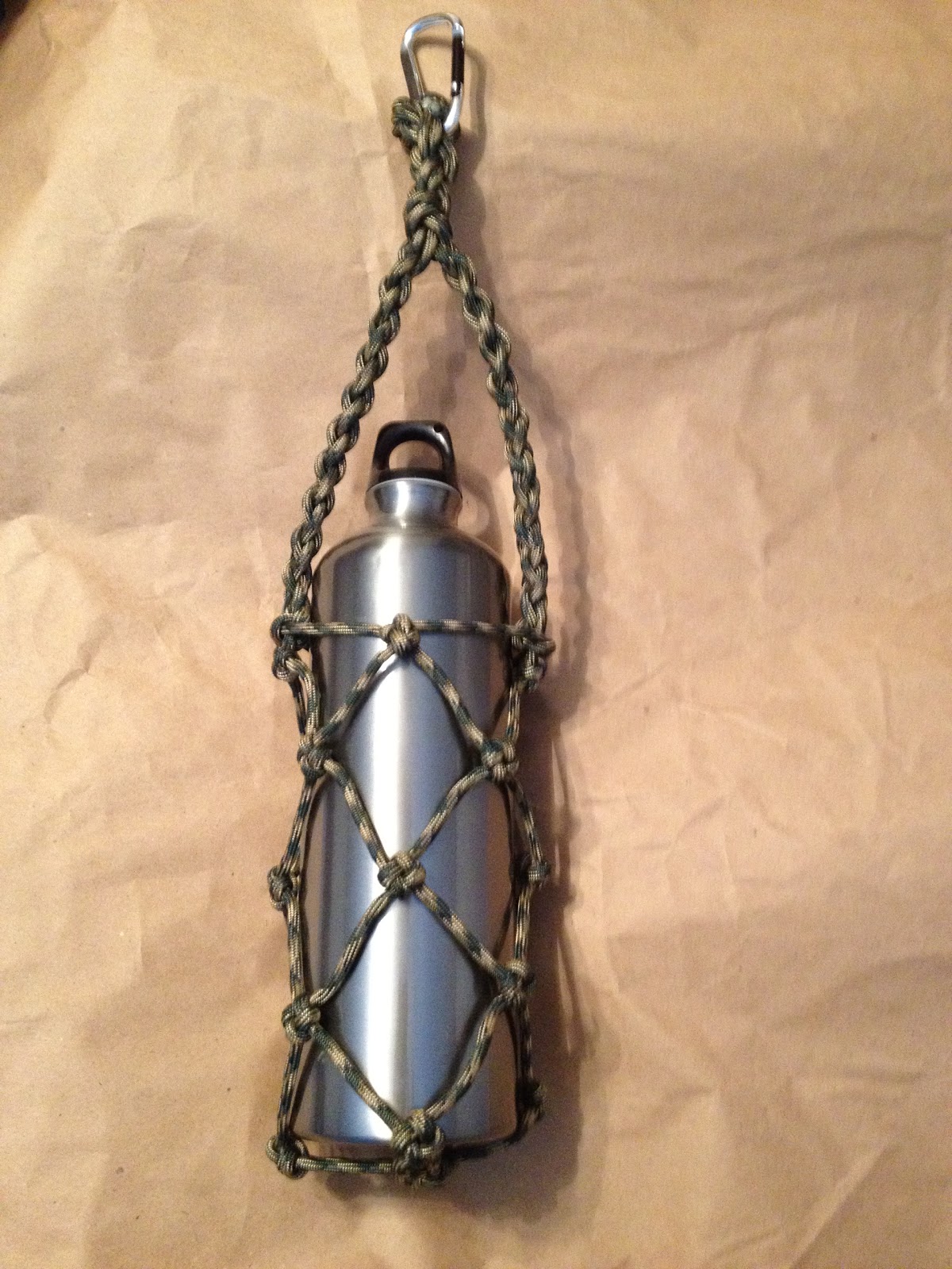 Quikslam Paracord Bottle Wrap