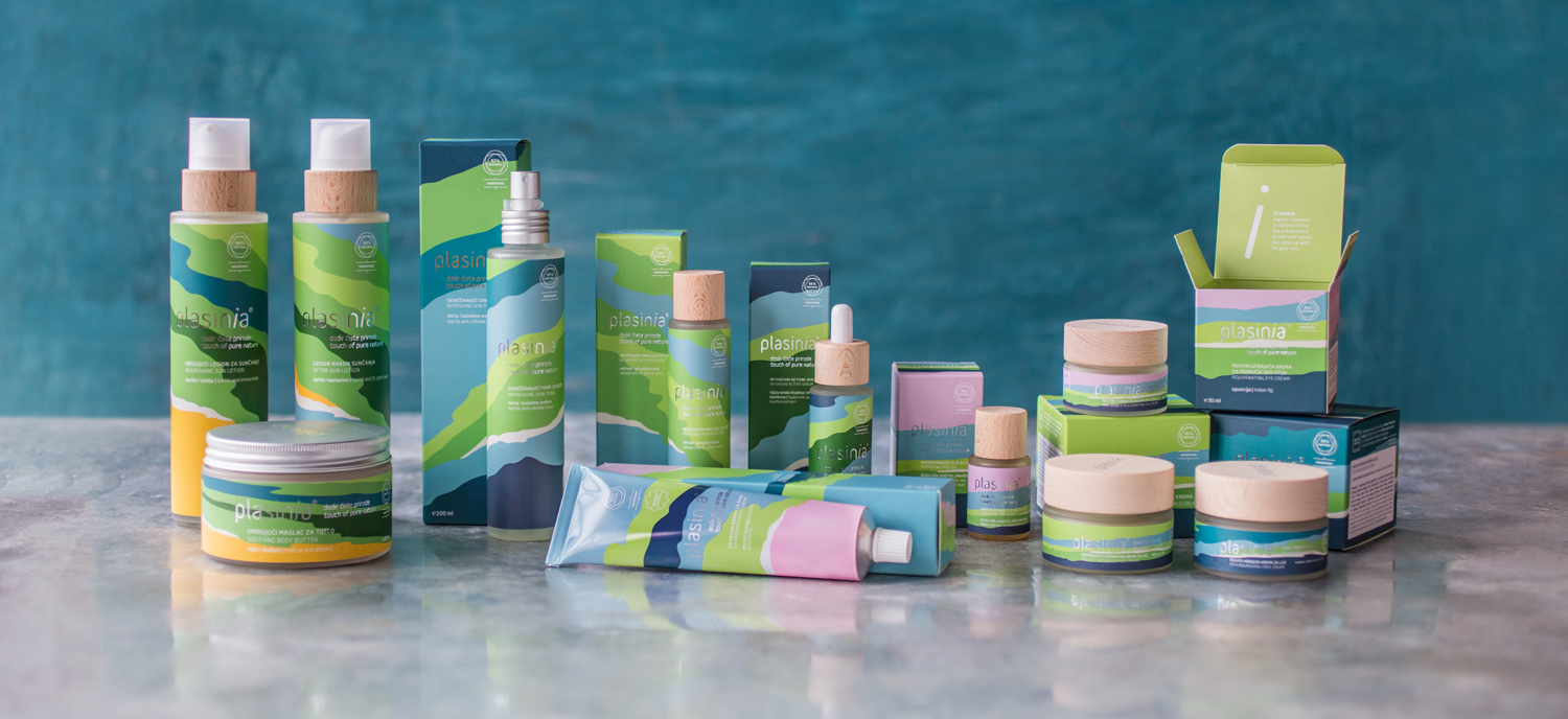 PLASINIA Natural Cosmetics – Packaging Of The World