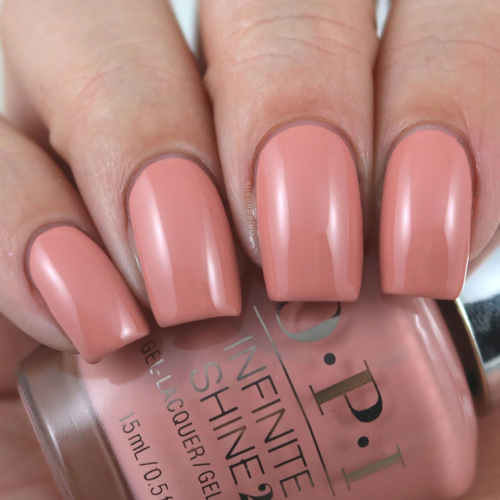 OPI I'll Have A Gin & Tectonic swatched by Olivia Jade Nails