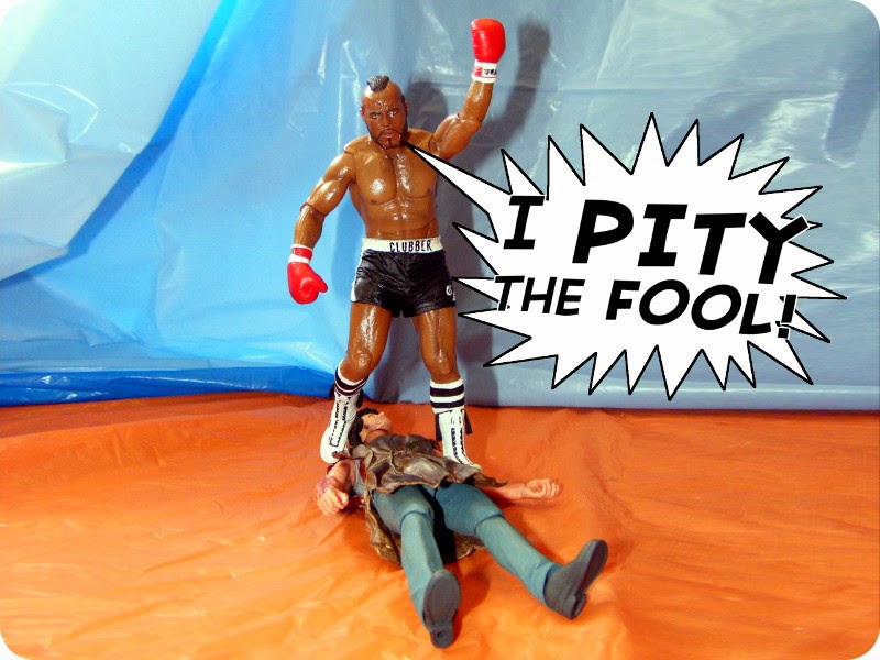 Mr. T has always taken pity on fools, which is very charitable of him.